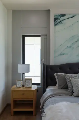 MASTER BEDROOM · บ้านตัวอย่าง The Thames by สิรารมย์ โคราช