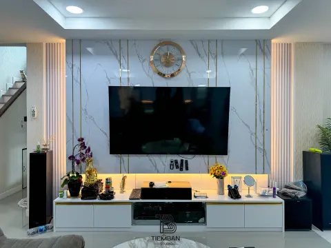 ห้องรับแขก · คุณแบงค์ ศุภาลัยเบลล่า