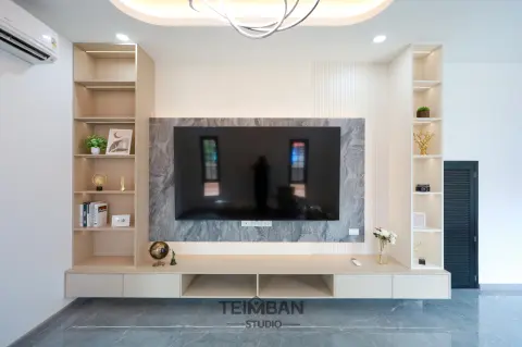ห้องรับแขก · บ้านคุณจิราอร